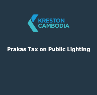 Prakas Tax on Public Lighting