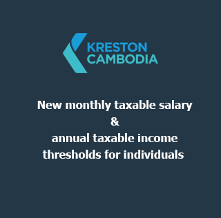 New monthly taxable salary  &  annual taxable income  thresholds for individuals