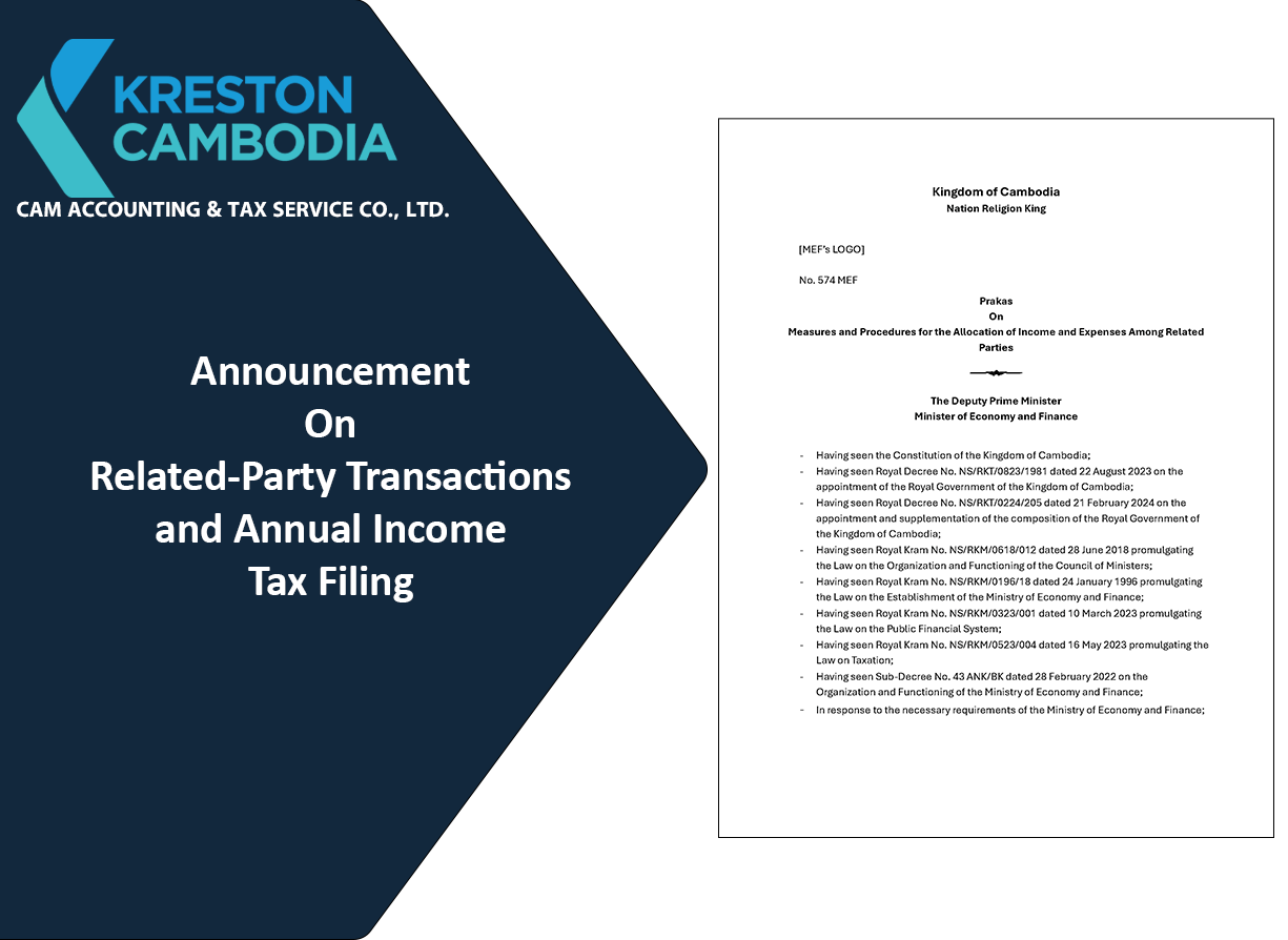 Related-Party Transactions and Annual Income Tax Filing