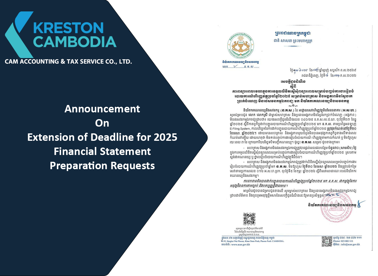 ACAR: Extension of Deadline for submitting non audit financial statements